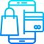 Online shopping icon 64x64
