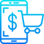Online shopping icon 64x64