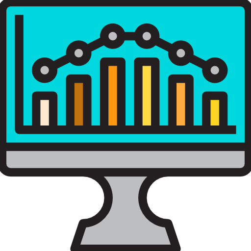 Data analytics icon