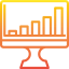 Bar graph icon 64x64