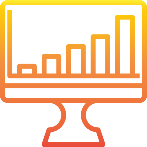 Bar graph icon