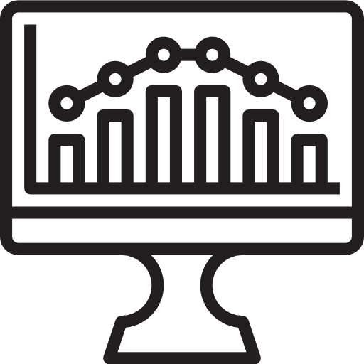Data analytics icon