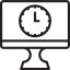 Clock icon 64x64