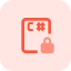 Padlock Ikona 64x64