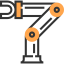 Robotic arm icon 64x64