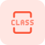 Class open file icône 64x64