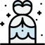 Wedding dress icon 64x64