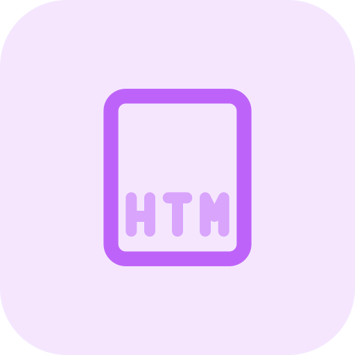 Html code ícone