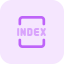 Index icône 64x64