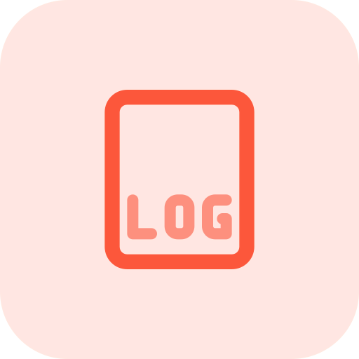 Log format icon