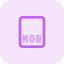 Mdb file іконка 64x64