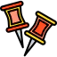 Push pin icon 64x64