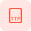 Ttf file icône 64x64