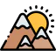 Mountains icon 64x64