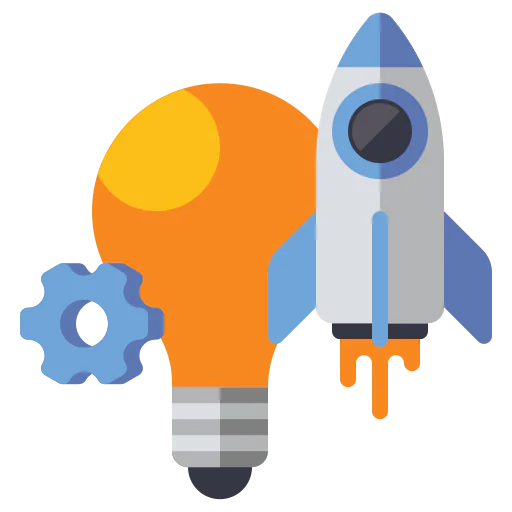 Rocket ship icon