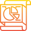 Pie chart icon 64x64