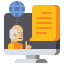 Desktop computer icon 64x64