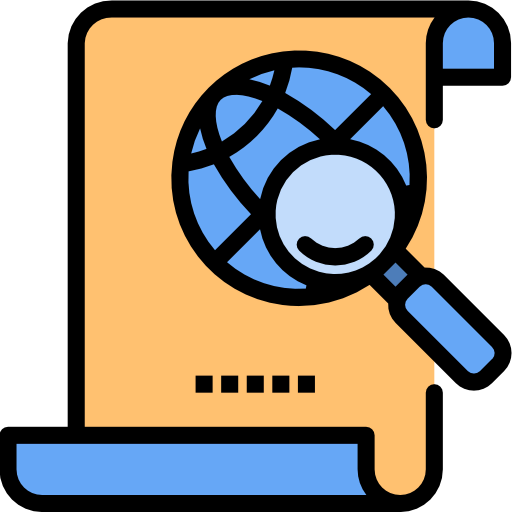 Globe grid icon