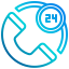 24 hours icon 64x64