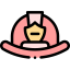 Firefighter helmet アイコン 64x64