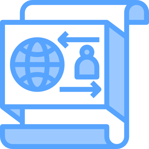 Globe grid icon