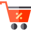 Shopping cart icon 64x64