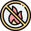 No fire アイコン 64x64