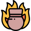 Burning icon 64x64