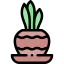 Plant pot icon 64x64