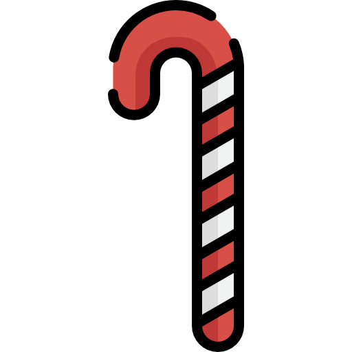 Candy cane icon