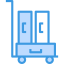 Luggage cart icon 64x64