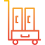 Luggage cart icon 64x64