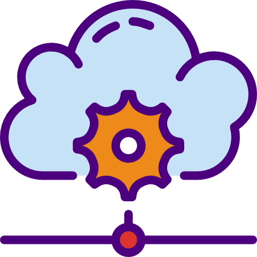 Cloud computing ícono