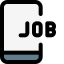 Online recruitment icon 64x64