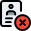 Delete icon 64x64