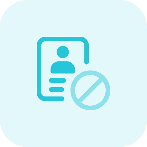 Rejected icon