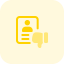 Dislike icon 64x64