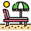 Sunbed icon 64x64