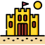 Sand castle icon 64x64
