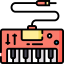 Electric keyboard icon 64x64