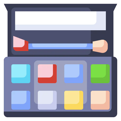 Eye shadow icon