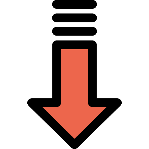 Down arrow icon