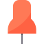 Push pin icon 64x64