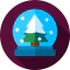 Snow globe icon 64x64