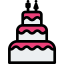 Wedding cake icon 64x64