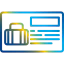 Boarding card icon 64x64