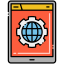 Content management system icon 64x64