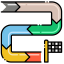 Flowchart icon 64x64
