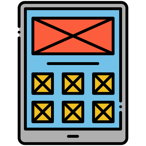 Wireframe icon