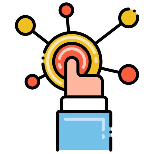 Interactive display icon